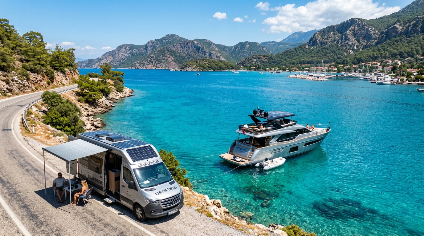 Taşıt, Karavan ve Yat İçin Solar Sistemler